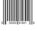 Barcode Image for UPC code 000000818018