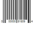 Barcode Image for UPC code 000000818094