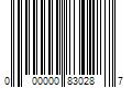 Barcode Image for UPC code 000000830287