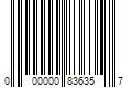 Barcode Image for UPC code 000000836357