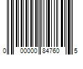 Barcode Image for UPC code 000000847605