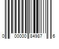 Barcode Image for UPC code 000000849876