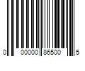 Barcode Image for UPC code 000000865005