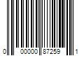 Barcode Image for UPC code 000000872591