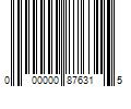 Barcode Image for UPC code 000000876315