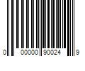 Barcode Image for UPC code 000000900249