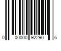 Barcode Image for UPC code 000000922906