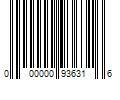 Barcode Image for UPC code 000000936316