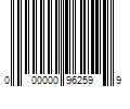 Barcode Image for UPC code 000000962599