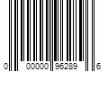 Barcode Image for UPC code 000000962896