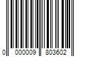 Barcode Image for UPC code 0000009803602