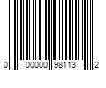 Barcode Image for UPC code 000000981132