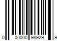 Barcode Image for UPC code 000000989299