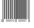 Barcode Image for UPC code 0000010000007