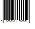 Barcode Image for UPC code 0000010000021