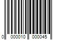 Barcode Image for UPC code 0000010000045