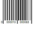 Barcode Image for UPC code 0000010000083