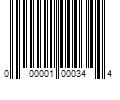 Barcode Image for UPC code 000001000344