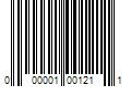 Barcode Image for UPC code 000001001211