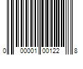 Barcode Image for UPC code 000001001228