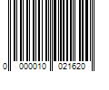 Barcode Image for UPC code 0000010021620