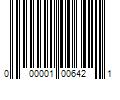 Barcode Image for UPC code 000001006421