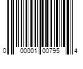 Barcode Image for UPC code 000001007954