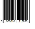 Barcode Image for UPC code 0000010215883