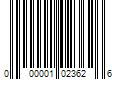 Barcode Image for UPC code 000001023626