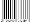 Barcode Image for UPC code 0000010312896