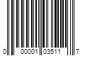 Barcode Image for UPC code 000001035117