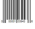 Barcode Image for UPC code 000001039436