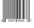 Barcode Image for UPC code 000001043037