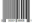 Barcode Image for UPC code 000001069051