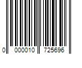 Barcode Image for UPC code 0000010725696