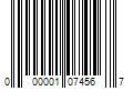 Barcode Image for UPC code 000001074567