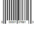 Barcode Image for UPC code 000001076813