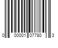 Barcode Image for UPC code 000001077803