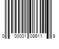 Barcode Image for UPC code 000001086119