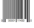 Barcode Image for UPC code 000001114300