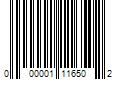 Barcode Image for UPC code 000001116502