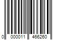 Barcode Image for UPC code 0000011466260