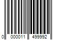 Barcode Image for UPC code 0000011499992