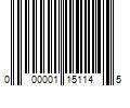 Barcode Image for UPC code 000001151145