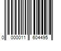 Barcode Image for UPC code 0000011604495