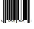 Barcode Image for UPC code 000001176001