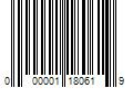 Barcode Image for UPC code 000001180619