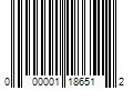 Barcode Image for UPC code 000001186512