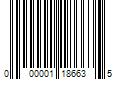 Barcode Image for UPC code 000001186635