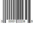 Barcode Image for UPC code 000001222395